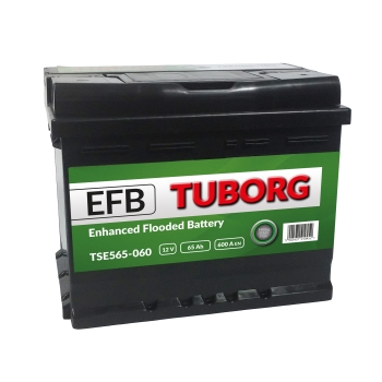 Akumulator Tuborg EFB 12V 65Ah 600A TSE565-060